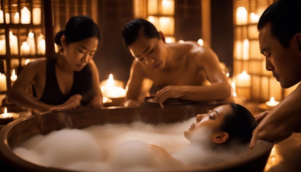 Thai Massage Soapy massage