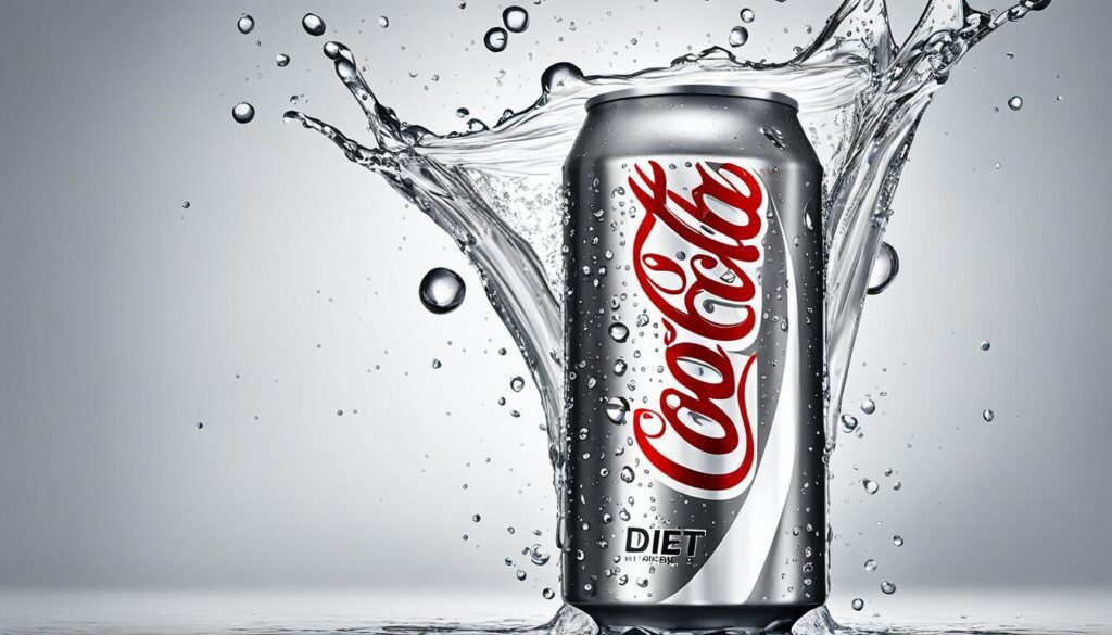 diet coke can zero-calorie soda can